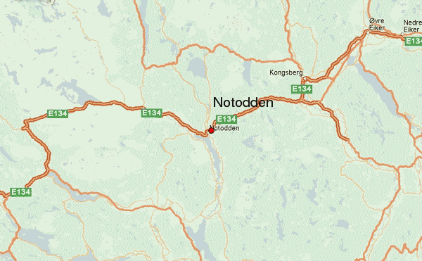 Notodden road map