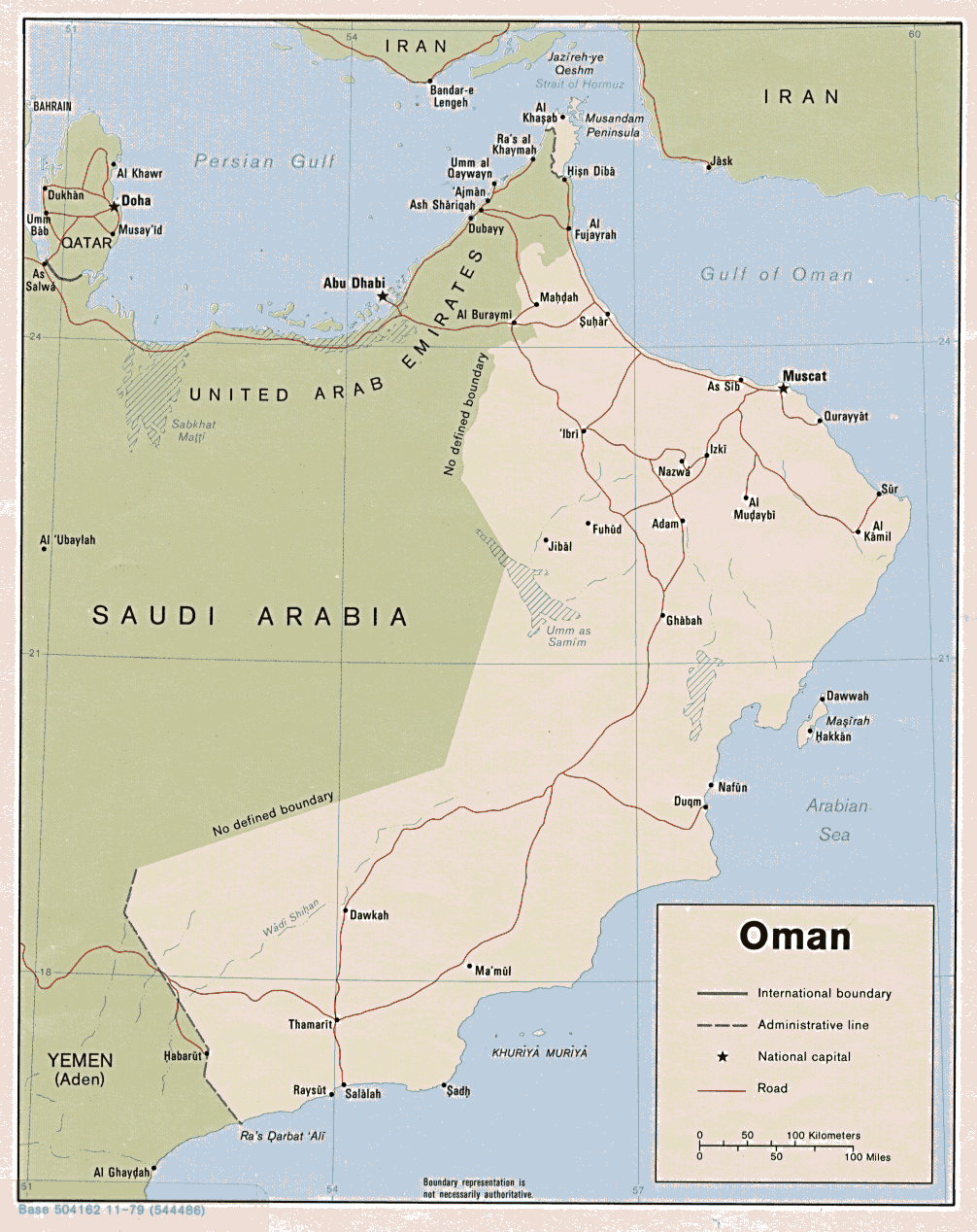 Oman Map