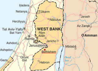 Bethlehem WestBank Map