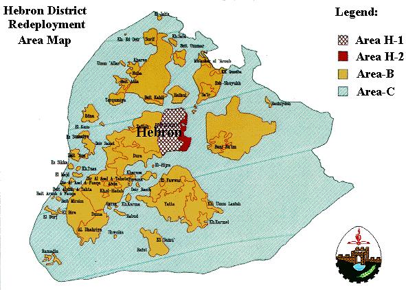 hebron district redeployment map