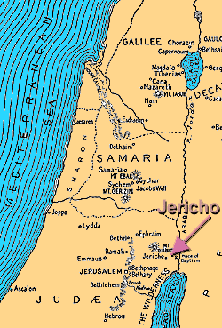ancient map jericho