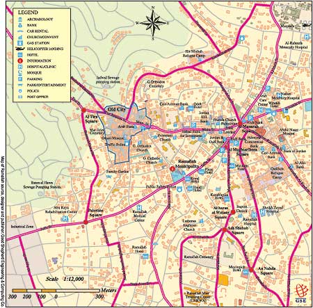 Ramallah Map