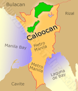 caloocan area map