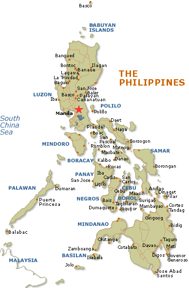 philippines Caloocan map