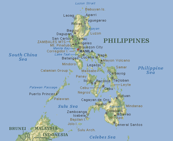 Davao philippines map