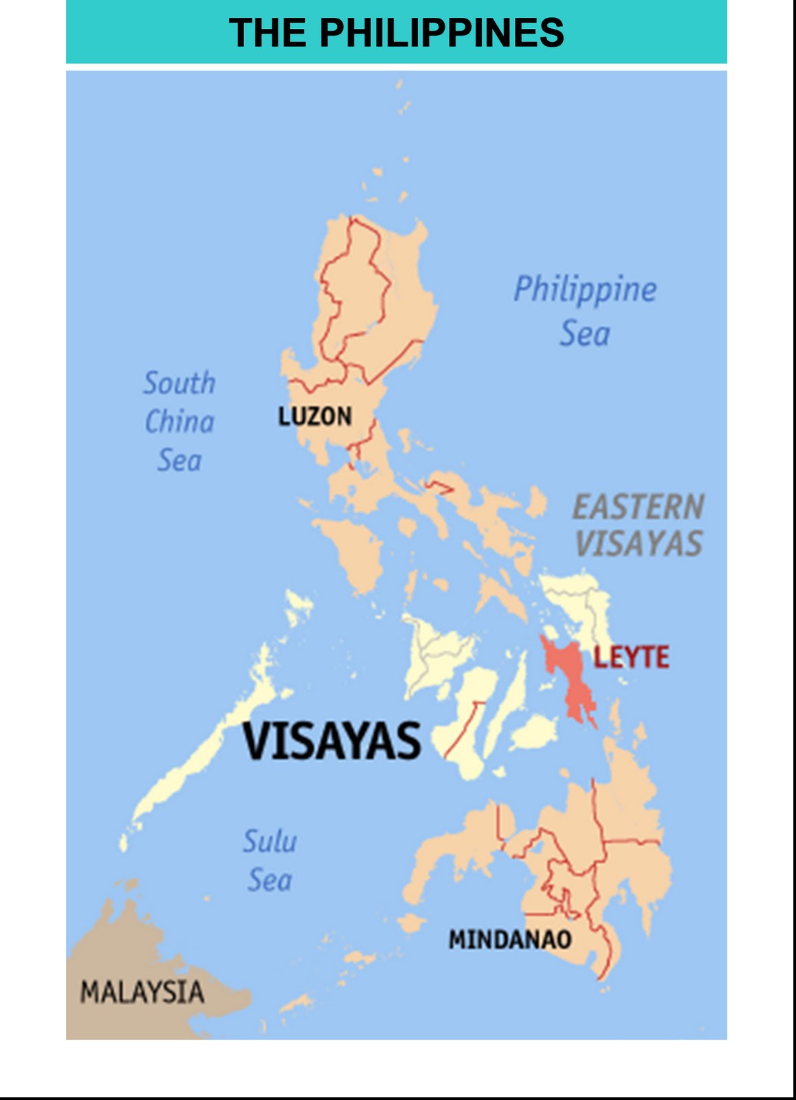 Davao visayas map