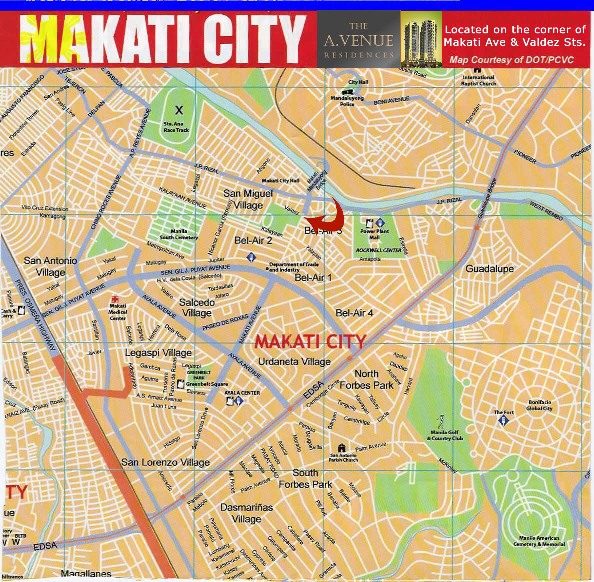 Makati city map