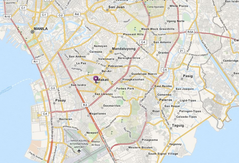 Makati map