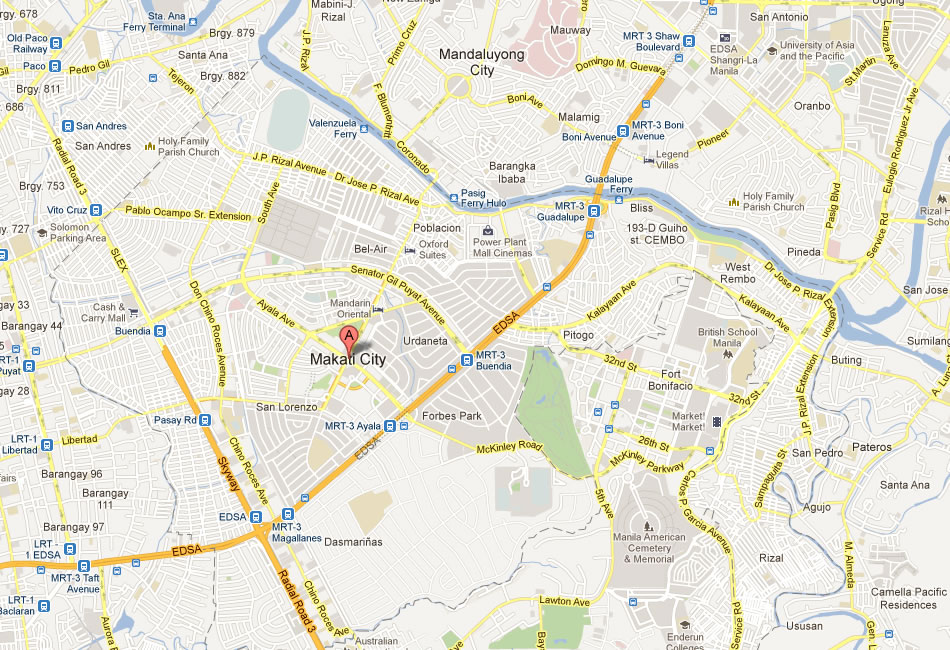 map of Makati