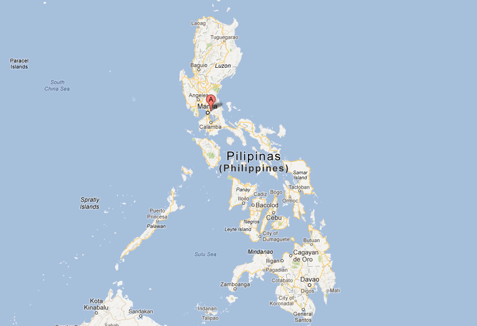 Map Of Marikina Philippines 