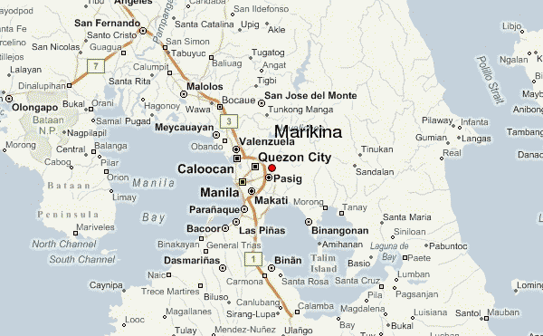 Marikina map