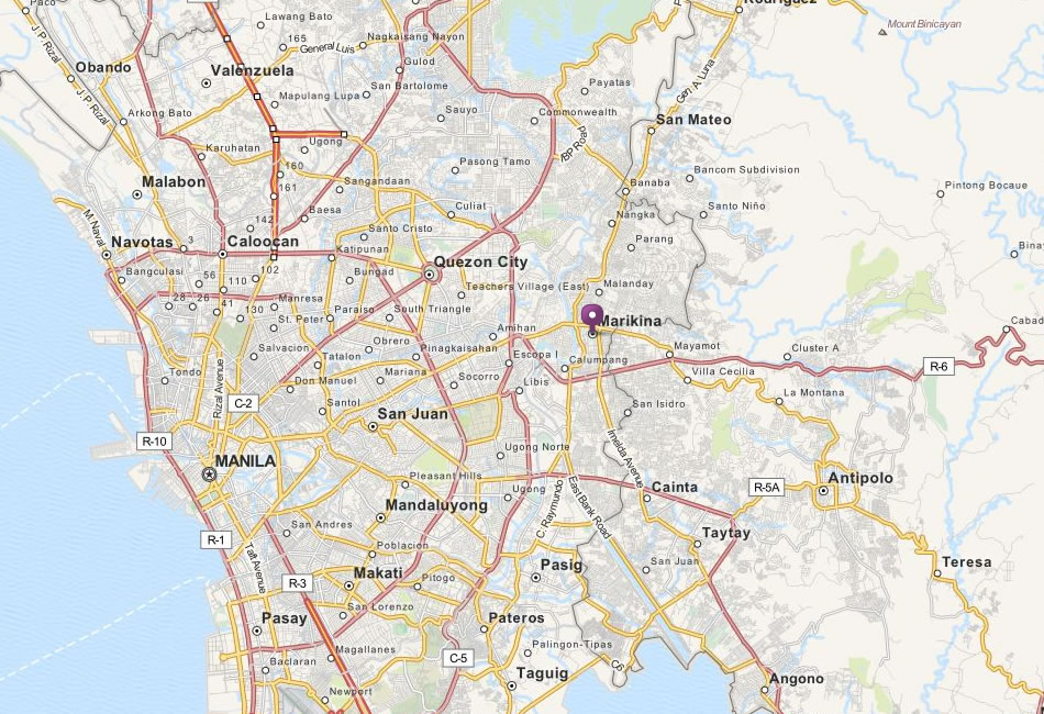 Marikina map