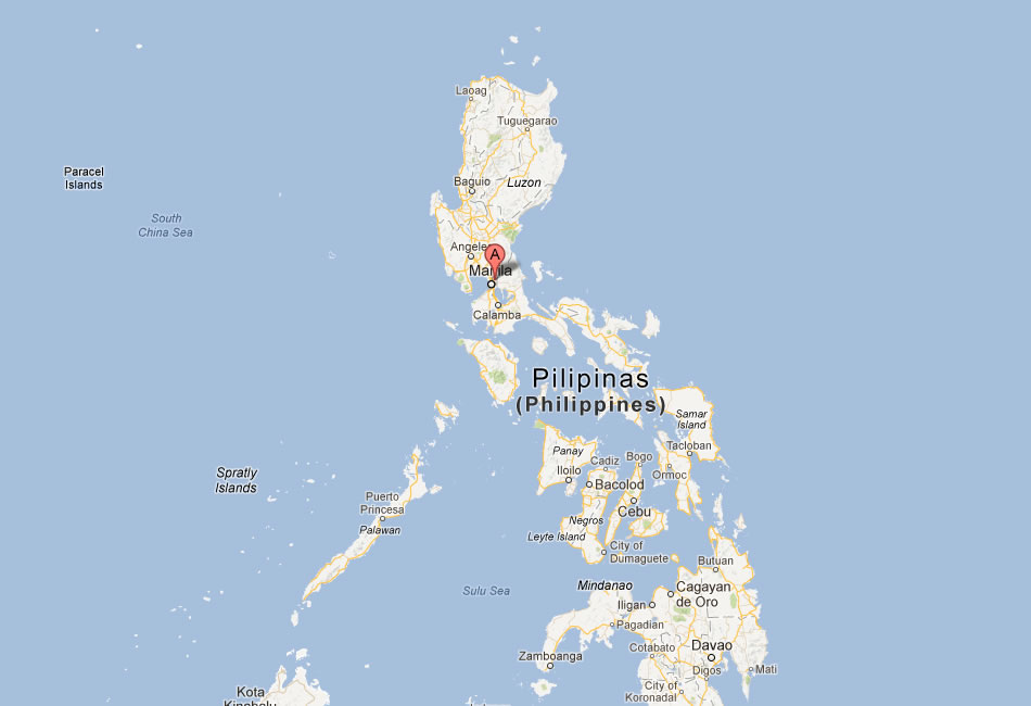 Quezon City Philippines Map