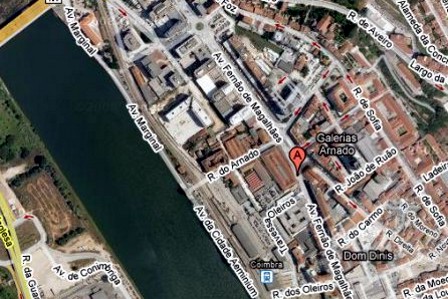 Coimbra satellite map