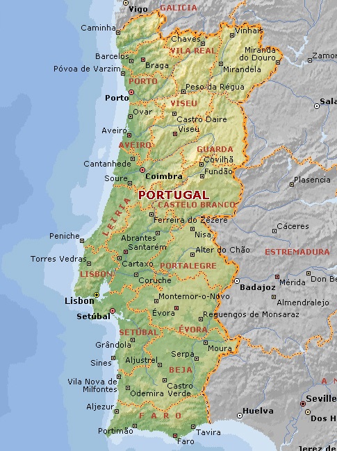 Feira map portugal