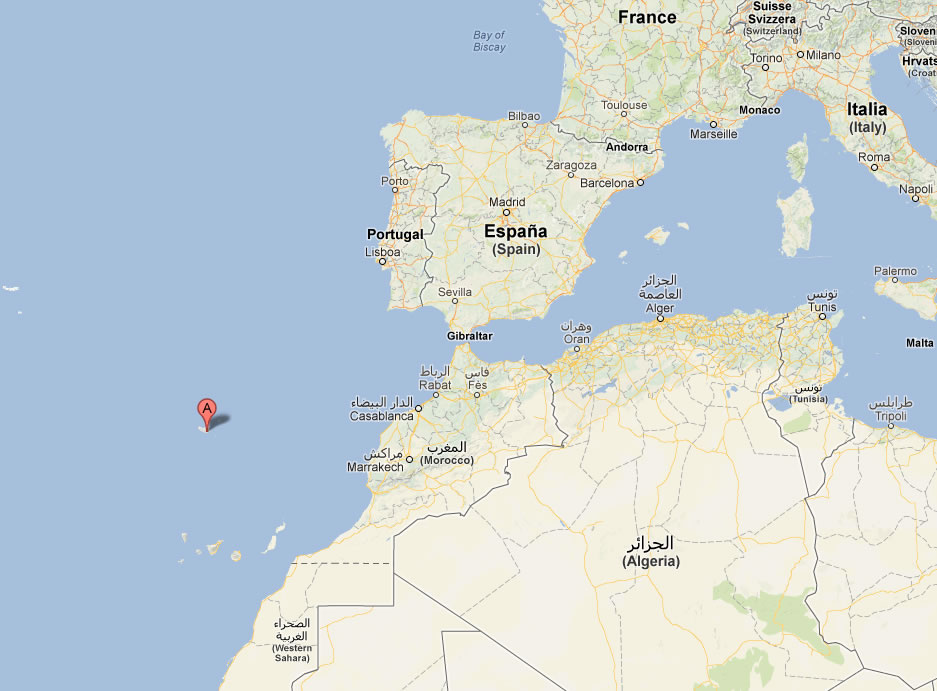 map of Funchal portugal