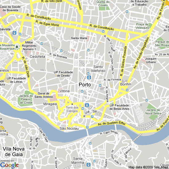 Porto map
