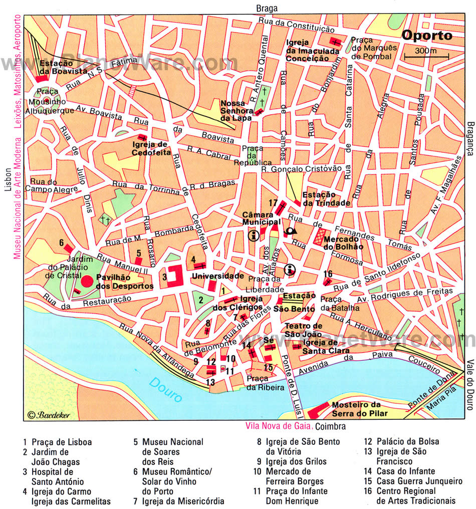 Porto map