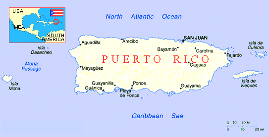 Puerto Rico Maps