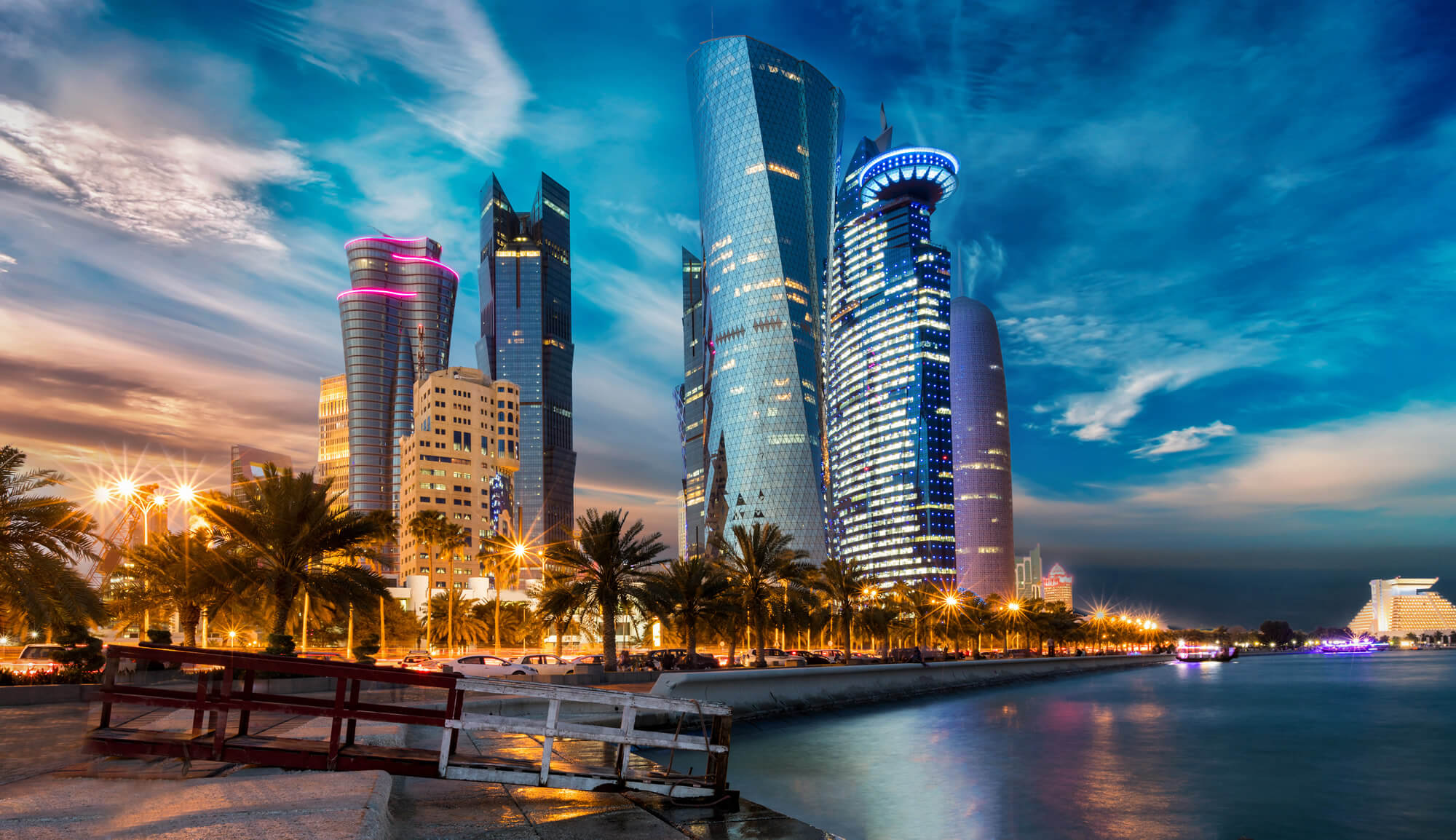 Doha city center, Qatar