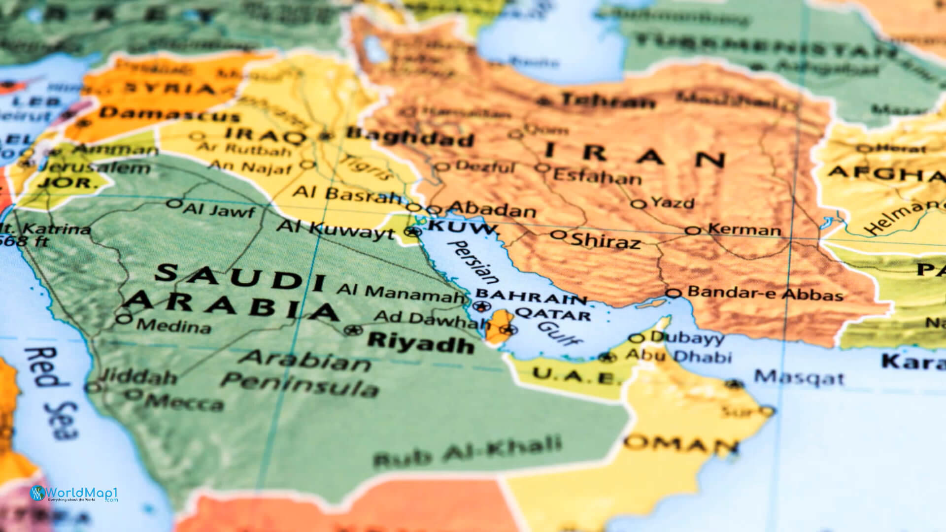 Where is Located Qatar in the World