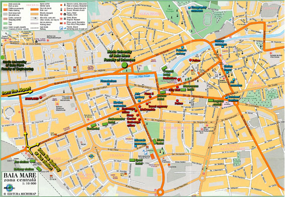 Baia Mare map