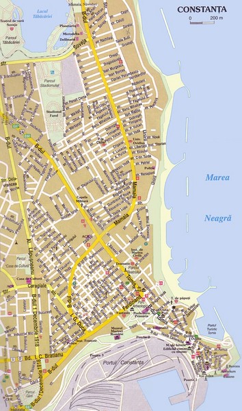 Constanta map