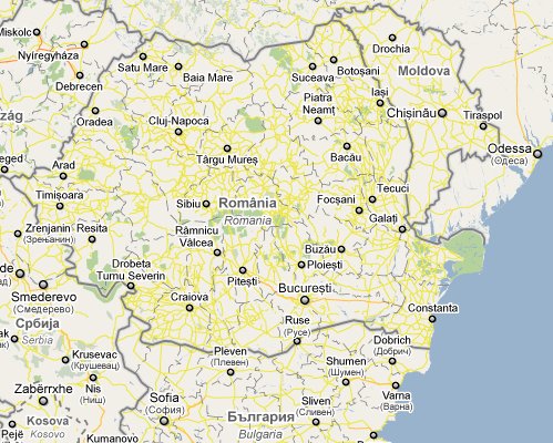 Constanta romania black sea map