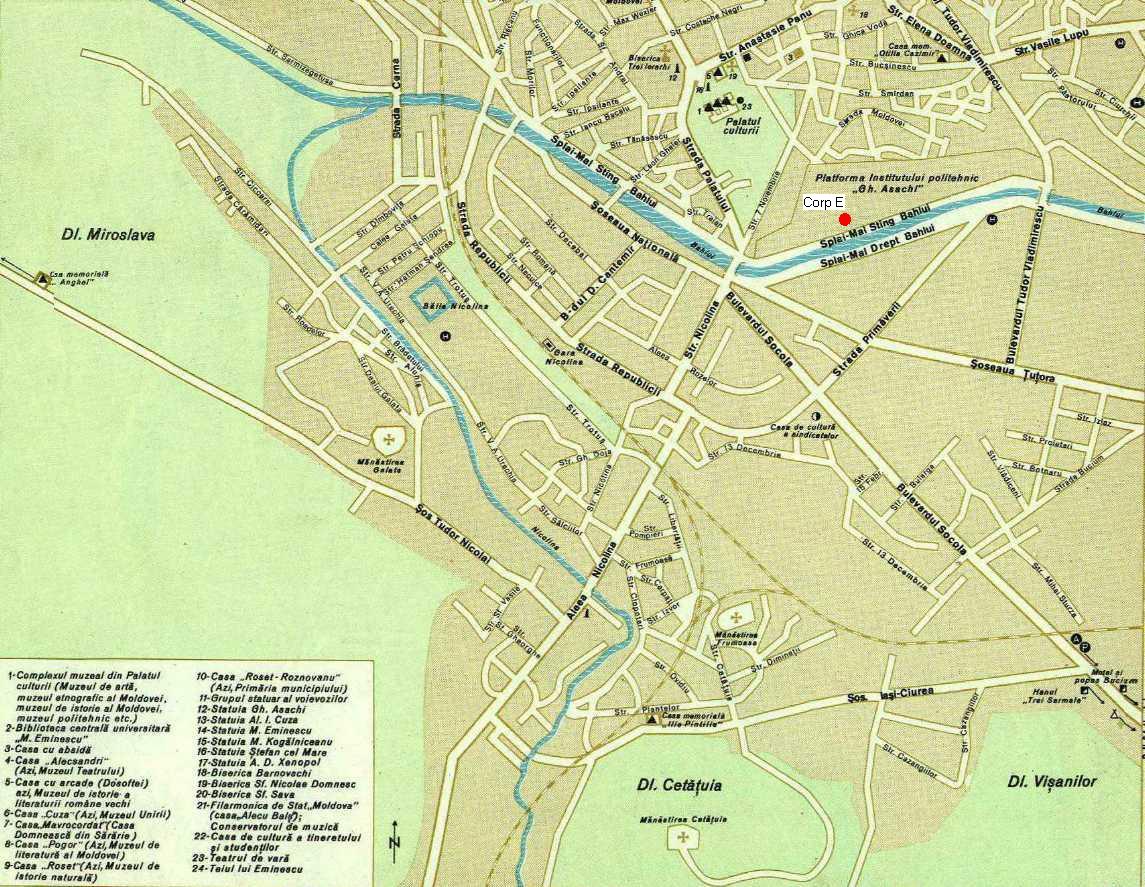 Iasi Map