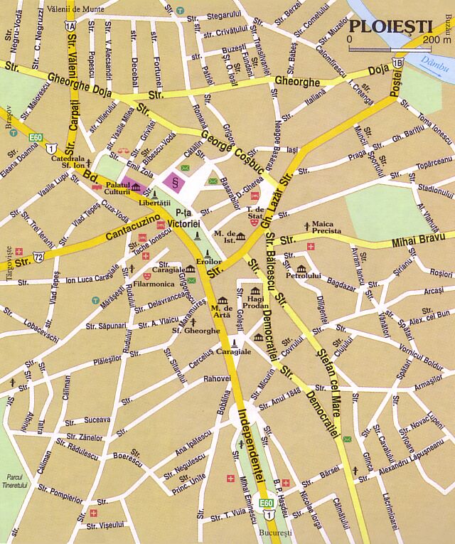 Ploiesti map