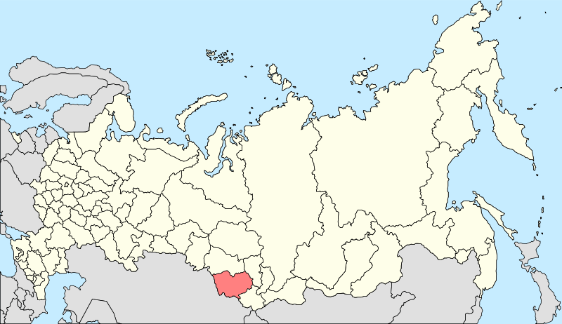 russia Barnaul map