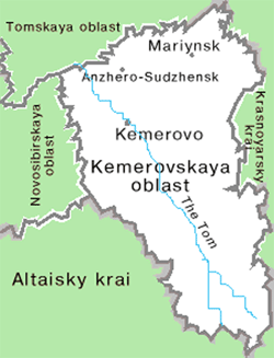 Novokuznetsk province map