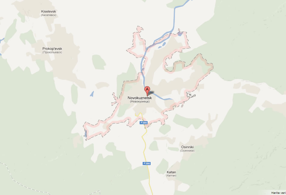 map of Novokuznetsk