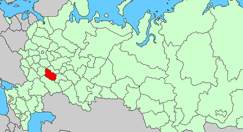 russia Penza location map