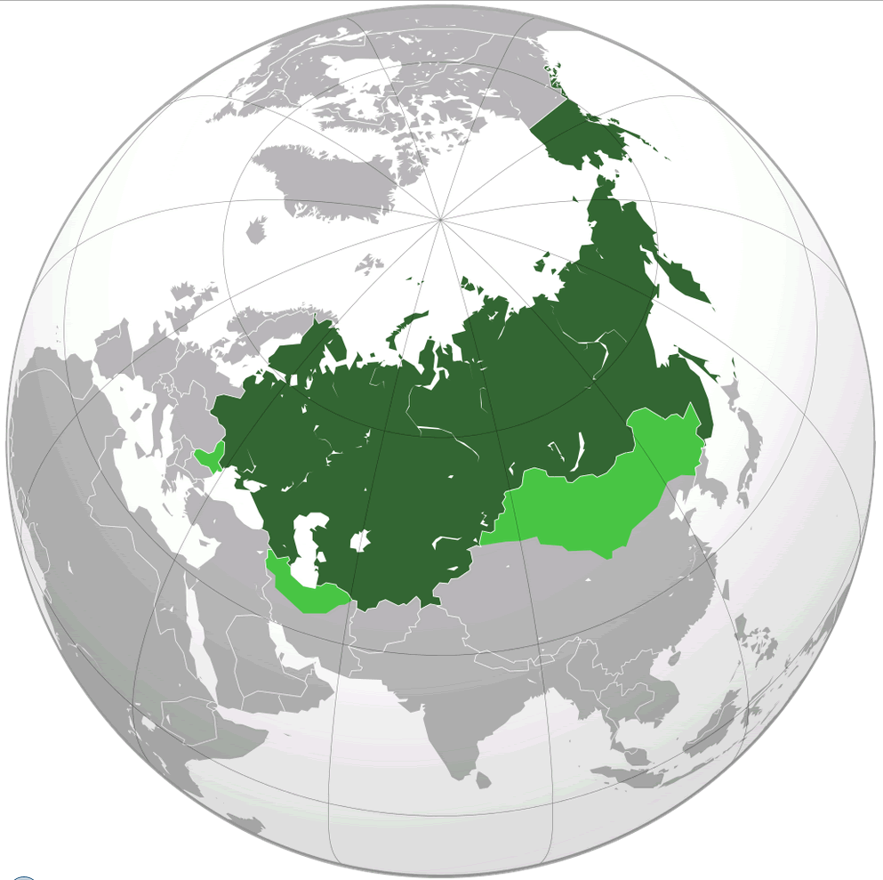 russian empire in 1866 map