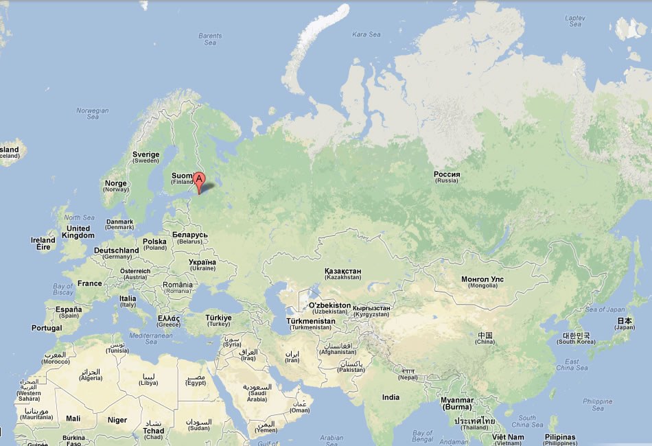 St Petersburg Map Russia