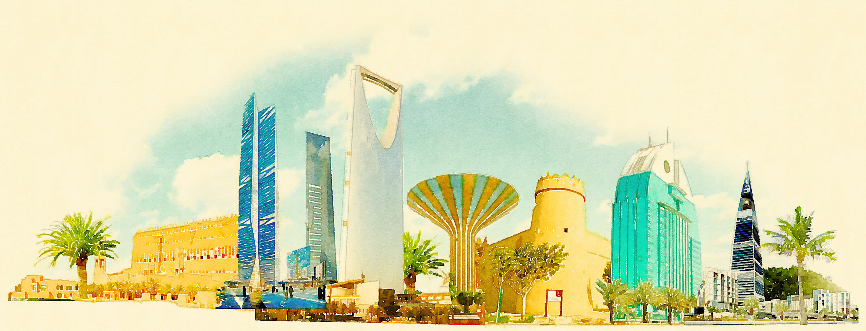 illustration riyadh, Saudi Arabia