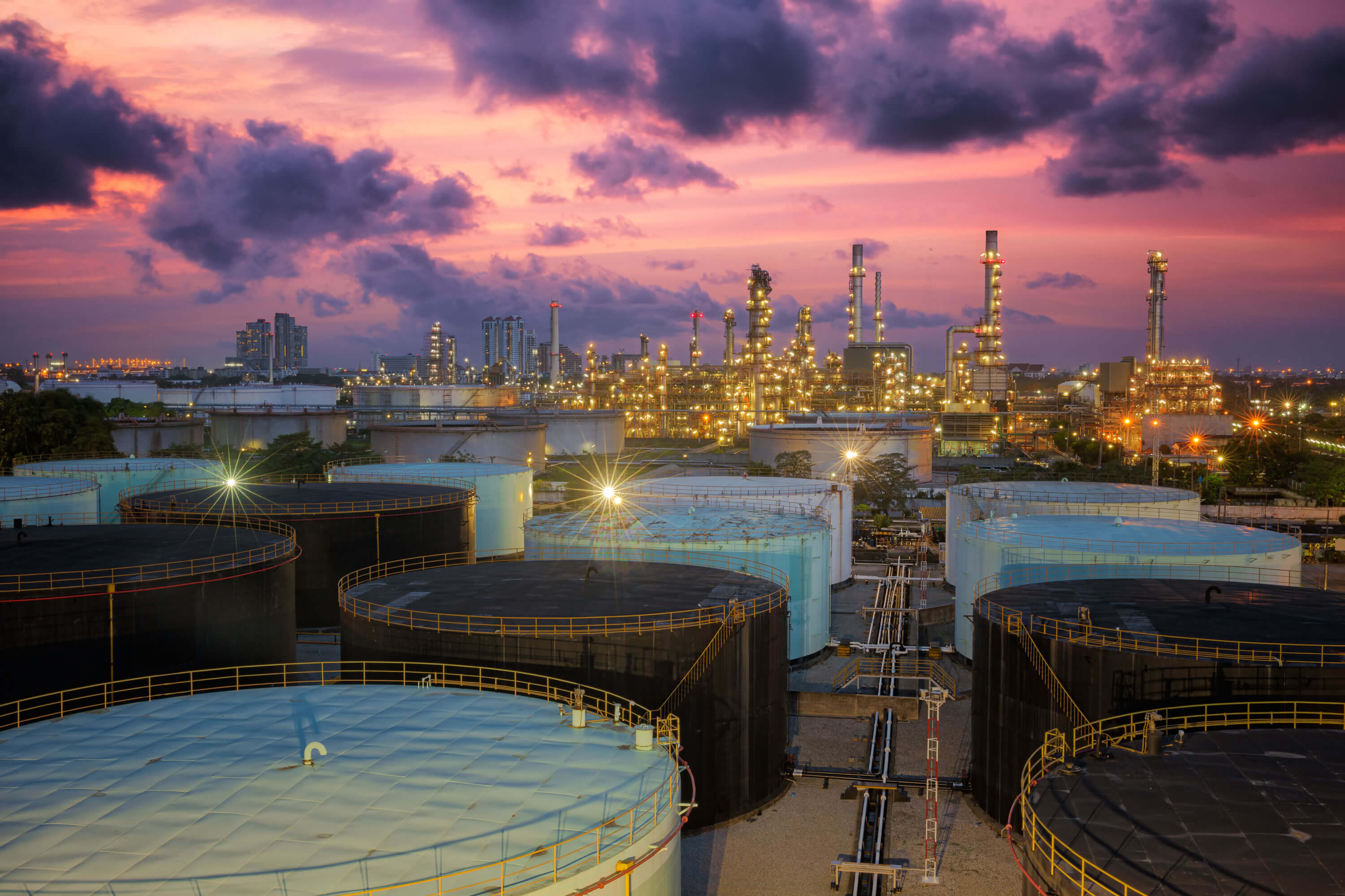 Oil refinery, Saudi Arabia