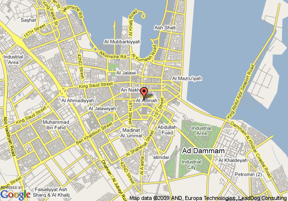 Dammam city map