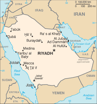 riyadh map Saudi Arabia