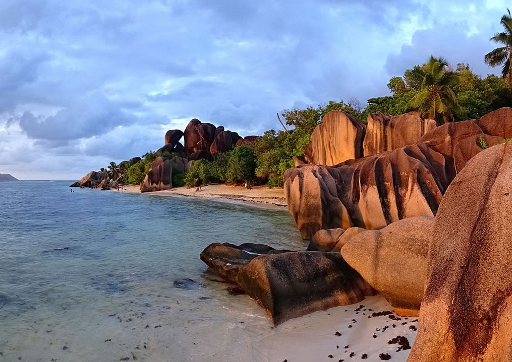 Anse Source d'Argent Beach on la Digue Seychelles