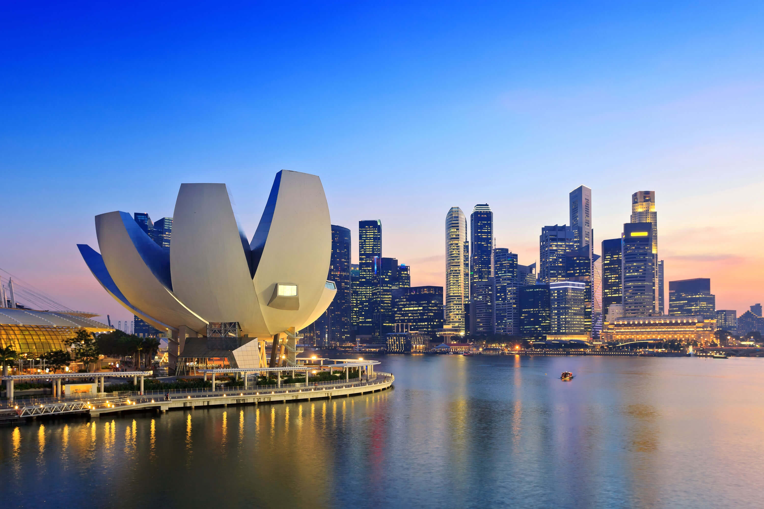 Singapore sunset