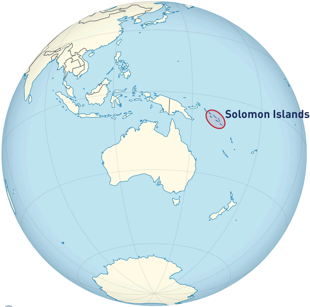 where is solomon islands in the world