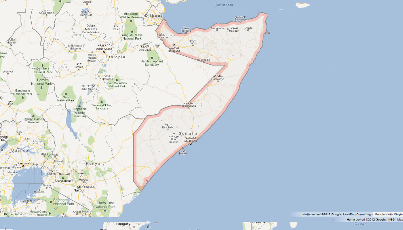 Somalia Map