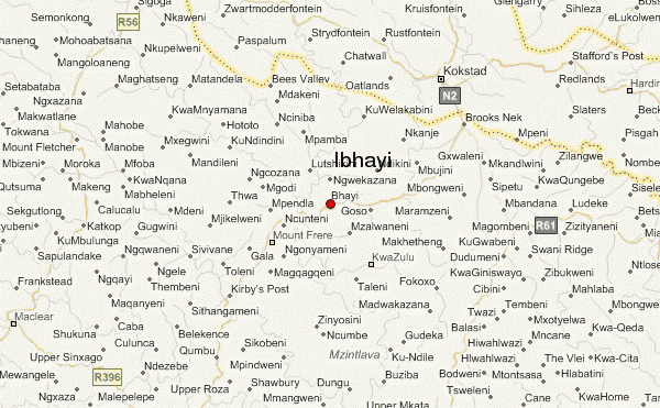 Ibhayi map