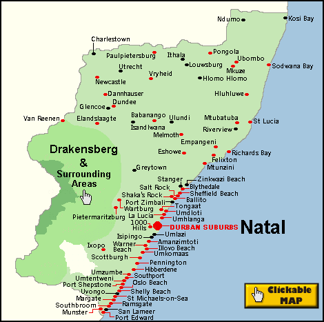 Newcastle regions map