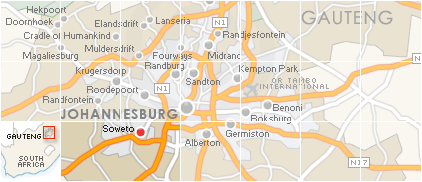 Soweto Map South Africa Soweto Map South Africa