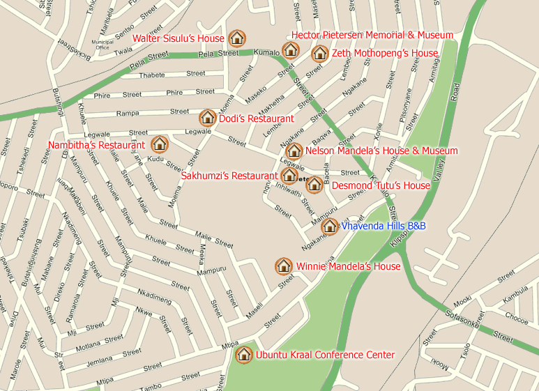 Soweto map