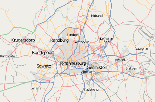 Tembisa Johannesburg Map