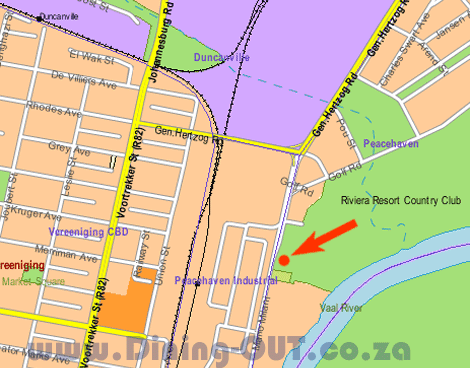 Vereeniging map
